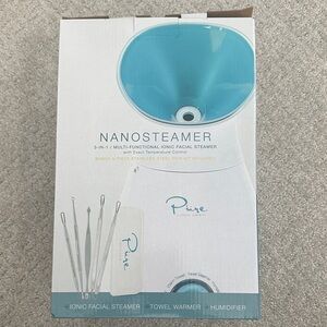 Pure Daily Care NanoSteamer 3 in 1 Iconic Facial Steamer in Blue